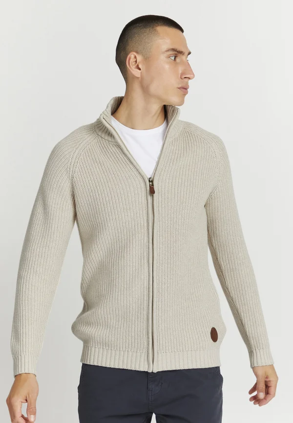 SDXenos - Strickjacke - oatmeal melange