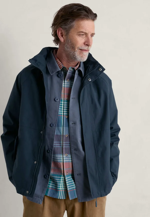 SEA EDGE LONG SLEEVE - Regenjacke / wasserabweisende Jacke - squid ink