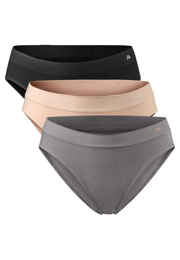 SEAMLESS 3 PACK - Slip - dark grey