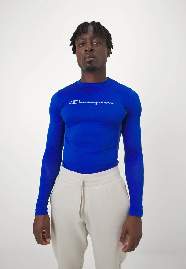 SEAMLESS ENTRY LEVEL LONG SLEEVE - Langarmshirt - blue/white
