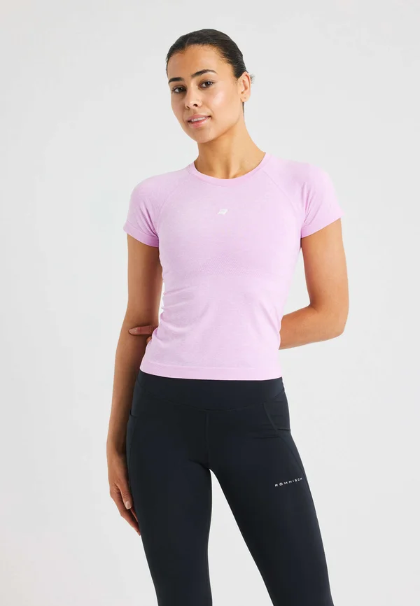 SEAMLESS FLEX - T-Shirt print - smoky grape