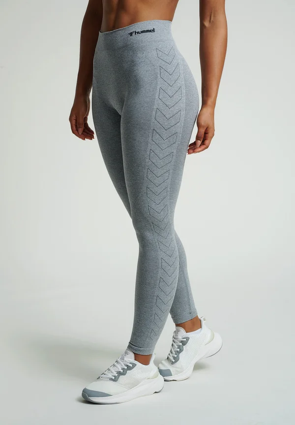 SEAMLESS MID - Tights - grey melange