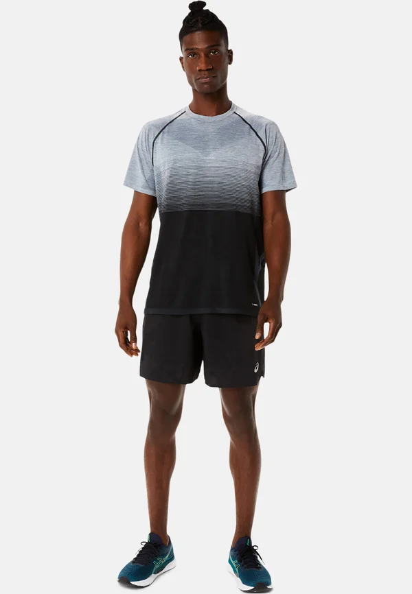 SEAMLESS SS - Sport T-Shirt - performance black carrier grey