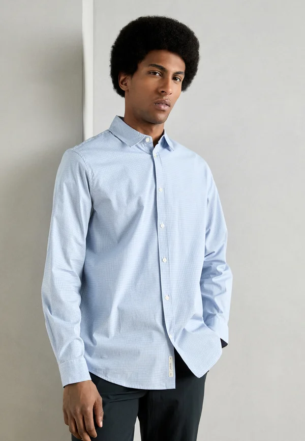 SEASONAL ESSENTIALS CHECKED SHIRT - Businesshemd - blue