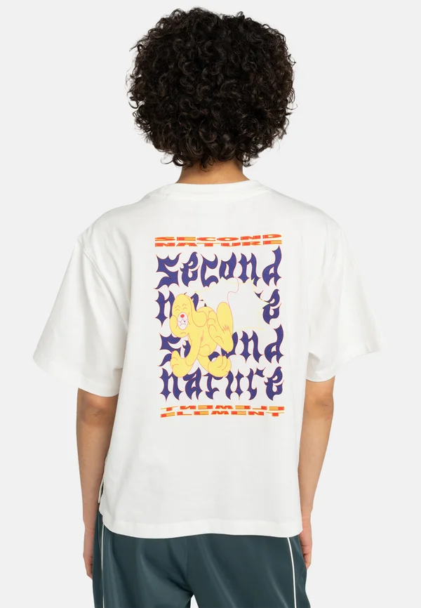 SECOND NATURE - T-Shirt print - white