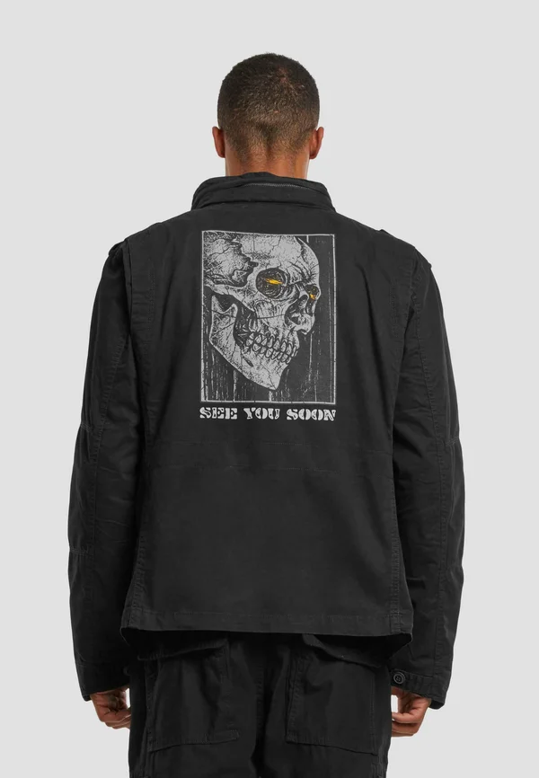 SEE YOU SOON BRITANNIA - Übergangsjacke - black