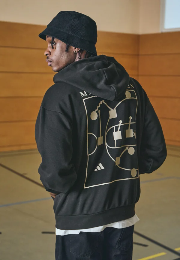 SELECT FOUNDATION FLEECE - Kapuzenpullover - black