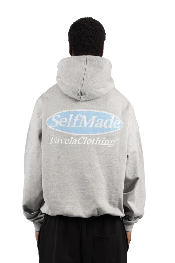 SELFMADE HOODIE UNISEX - Kapuzenpullover - light grey
