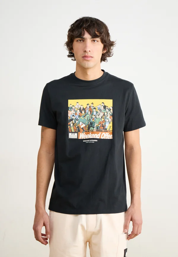 SELHURST - T-Shirt print - black
