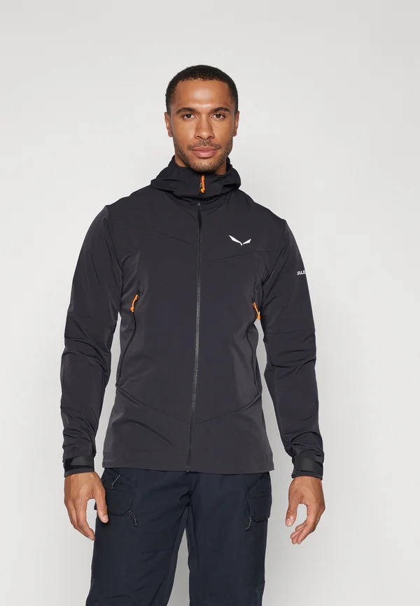 SELLA JACKET - Softshelljacke - black out