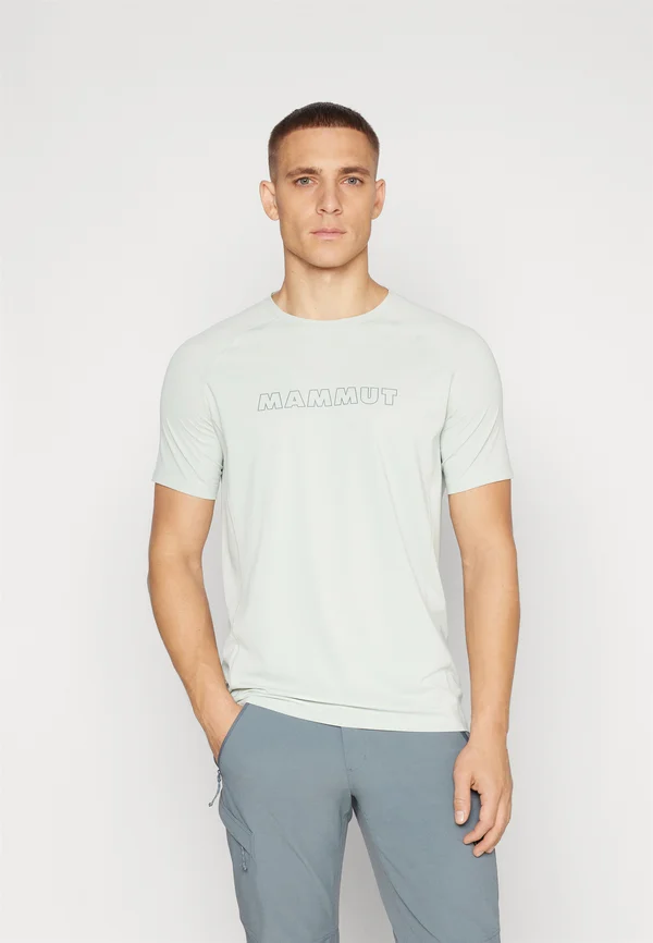 SELUN LOGO - Sport T-Shirt - silver sage