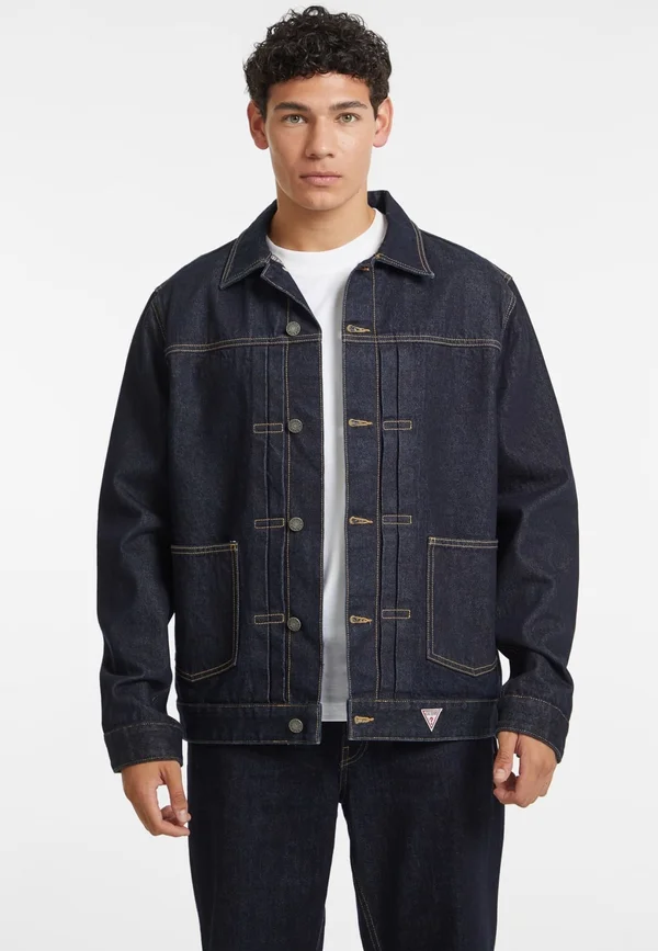 SELVEDGE - Jeansjacke - blau