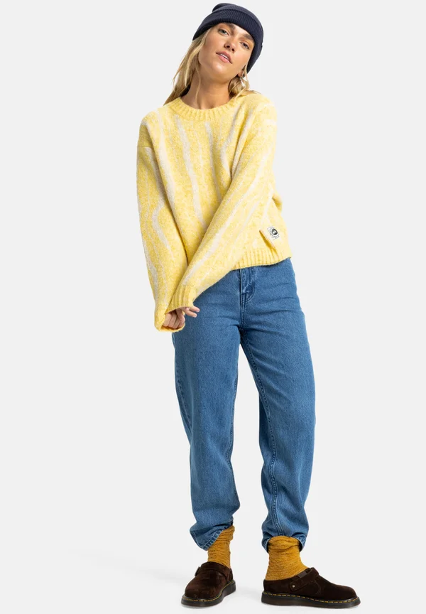 SELWYN  - Strickpullover - rattan sand strokes