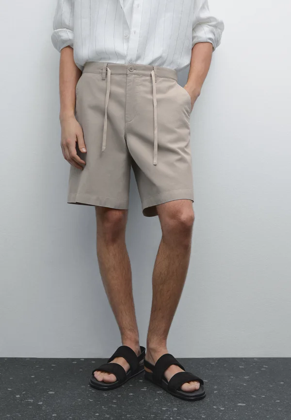 SEMI JOGGER BERMUDA - Shorts - grey
