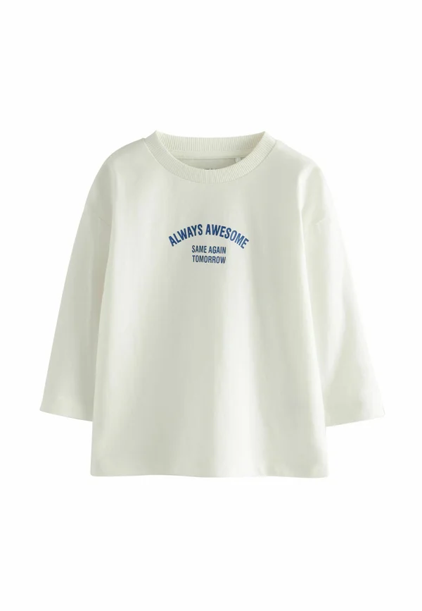 SEMI - Langarmshirt - white slogan