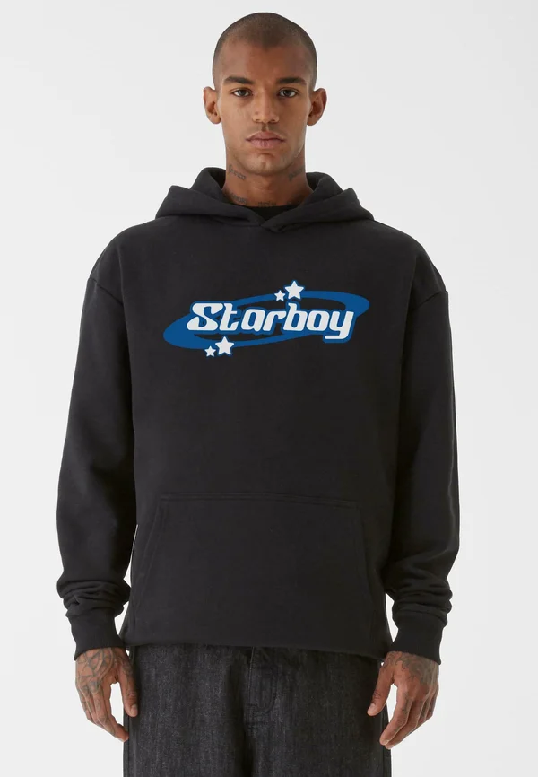 SENSE STAR - Kapuzenpullover - black