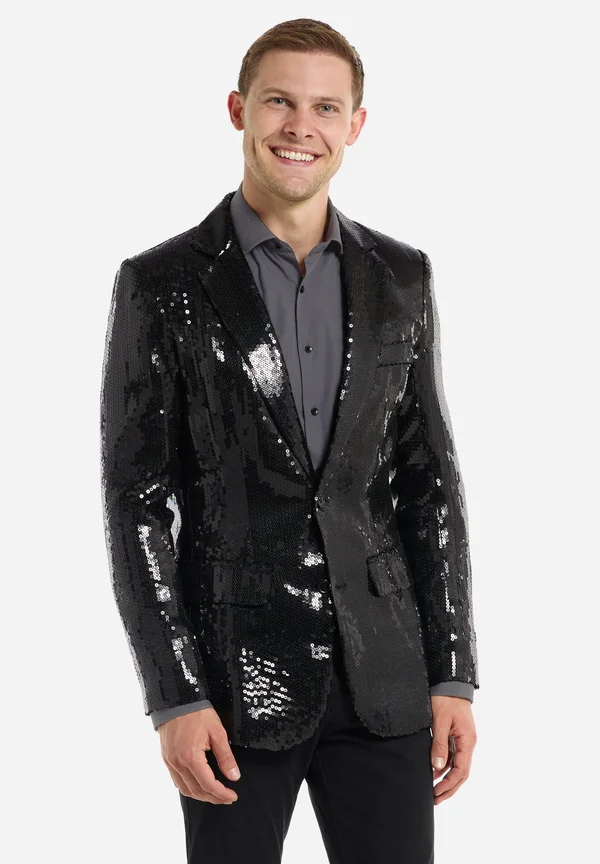 SEQUINS - Anzugsakko - black