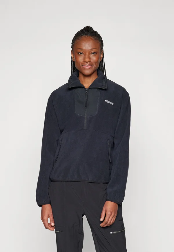 SEQUOIA GROVE™ 1/2 ZIP  - Fleecepullover - black