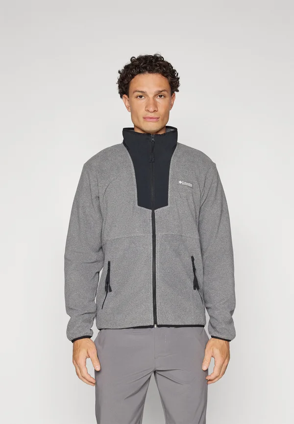 SEQUOIA GROVE™ FULL ZIP - Fleecejacke - city grey heather/black