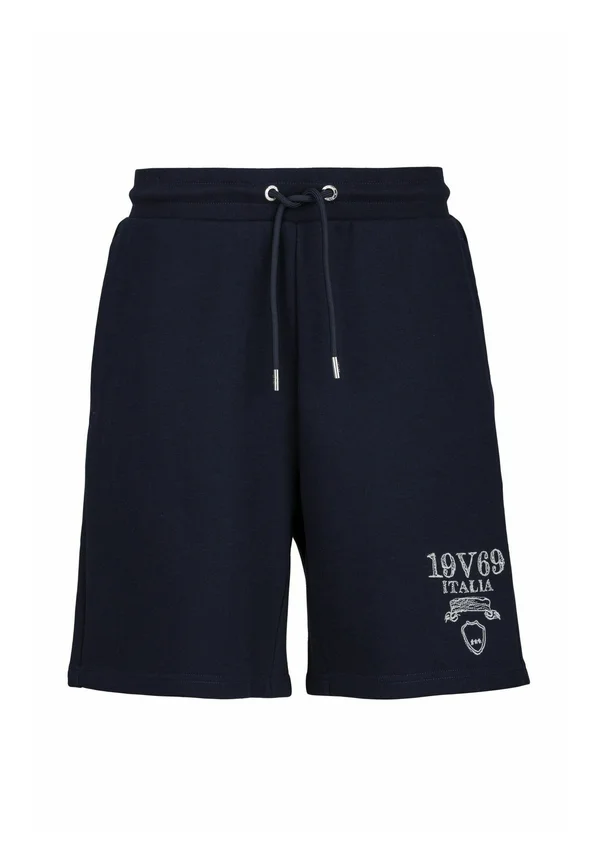 SERGIO SHATTERED - Shorts - navy