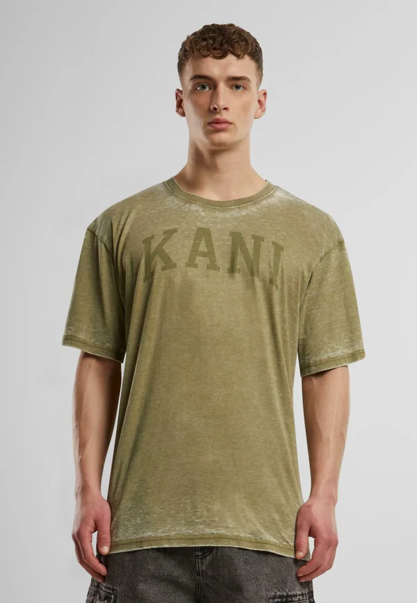 SERIF - T-Shirt print - olive