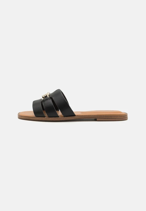 SERINNA - Pantolette flach - black