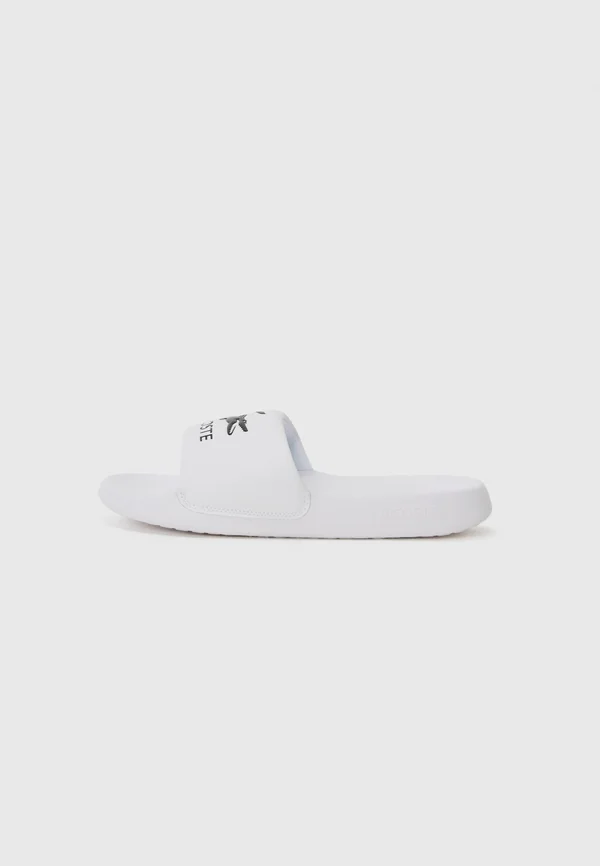 SERVE SLIDE 1.0 - Pantolette flach - white/black