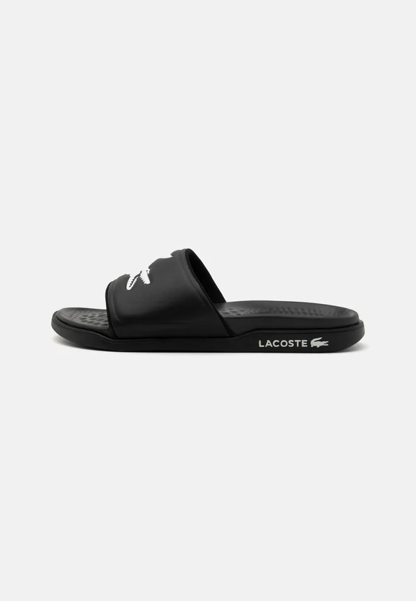 SERVE SLIDE DUAL - Pantolette flach - black/white
