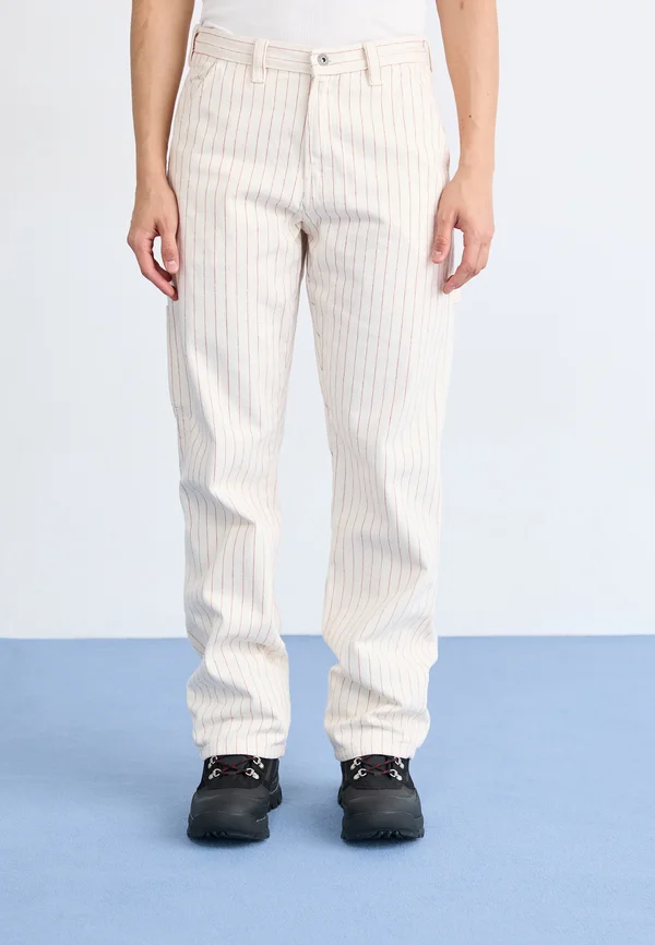 SERVICE CARPENTER PANT - Stoffhose - egret