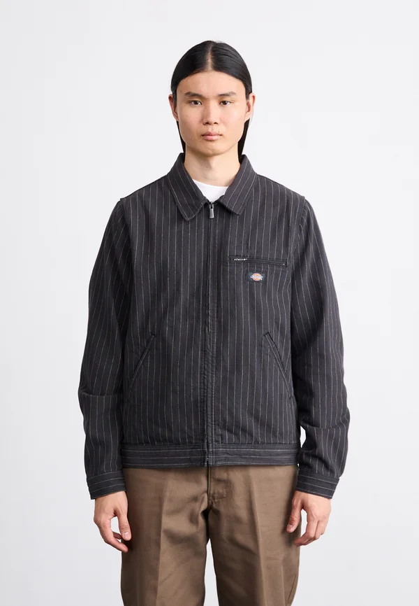 SERVICE PAINTER JACKET - Jeansjacke - black