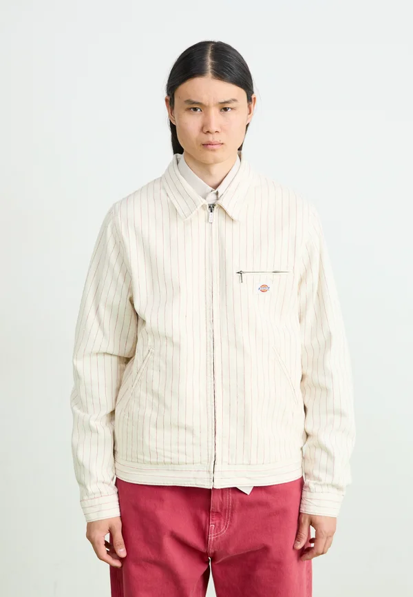 SERVICE PAINTER JACKET - Jeansjacke - egret