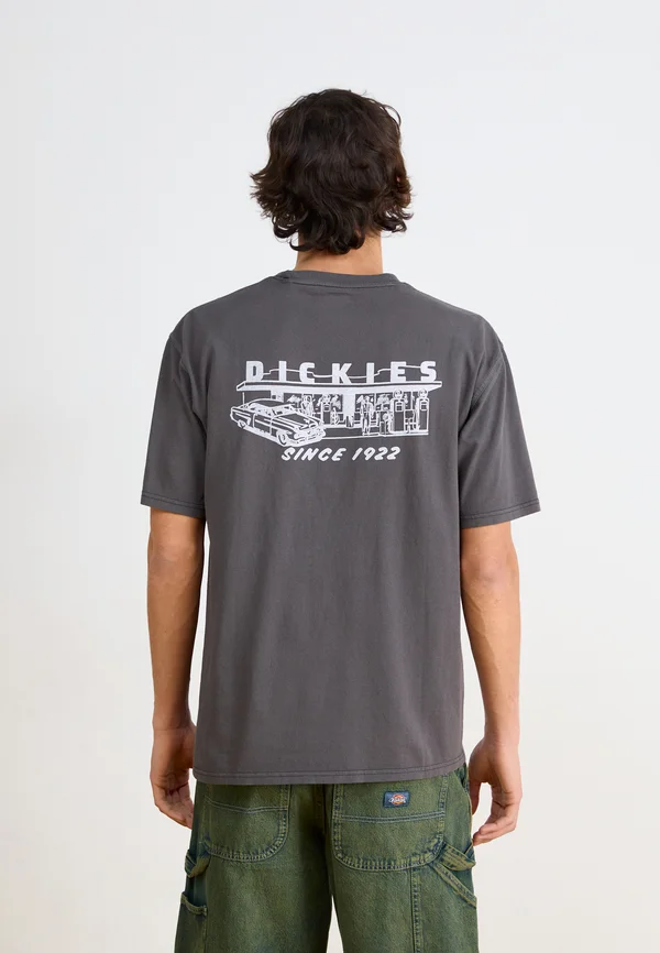 SERVICE STATION TEE - T-Shirt print - black