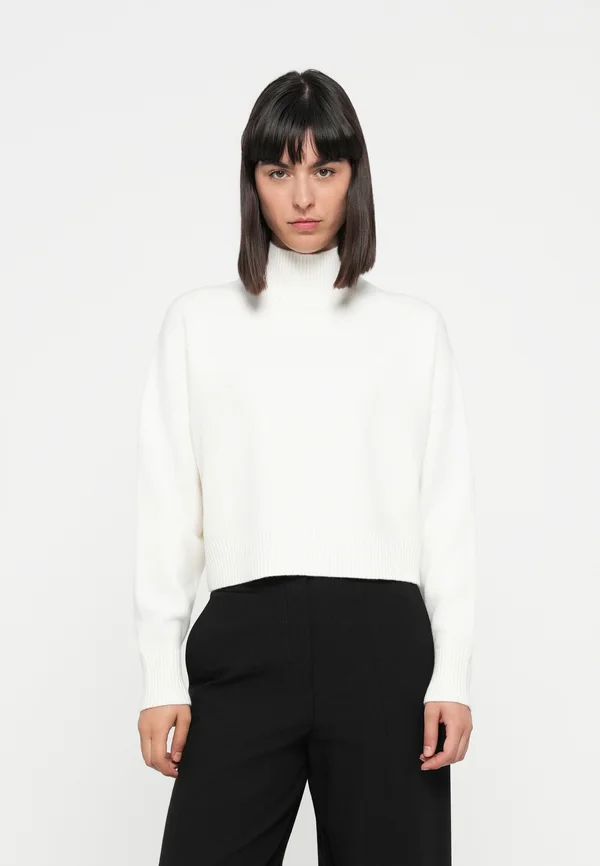 SESTY - Strickpullover - open white