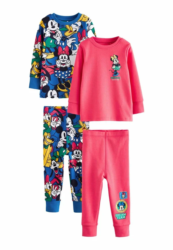 SET 2 PACK - Nachtwäsche Set - red blue