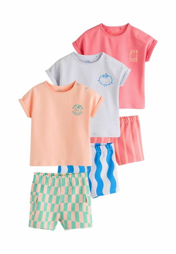 SET 3 PACK - T-Shirt print - bright fruit