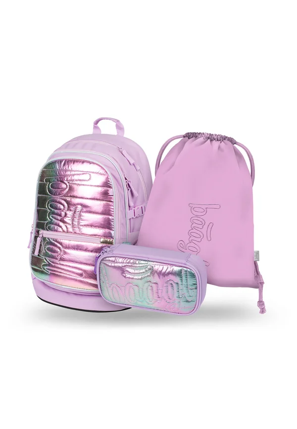 SET 3TLG - Schulranzen Set - violett