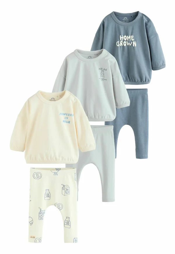 SET 6 PACK REGULAR FIT - Leggings - Hosen - blue milk club