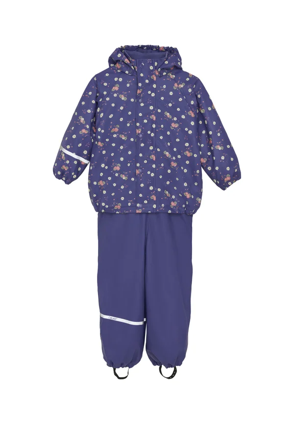 SET - ALL OVER - Regenhose - skipper blue