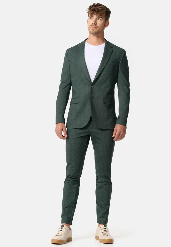 SET - Anzug - green herringbone