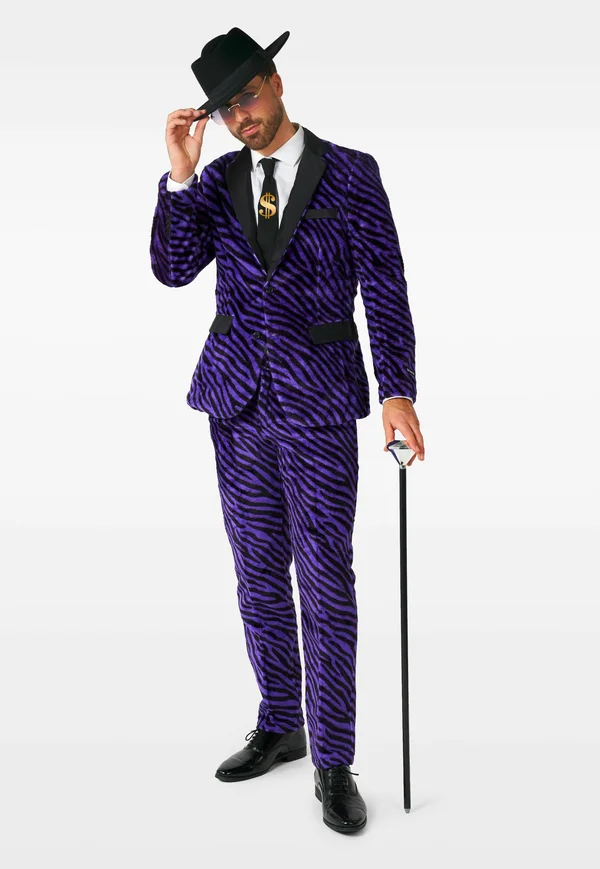 SET - Anzug - purple