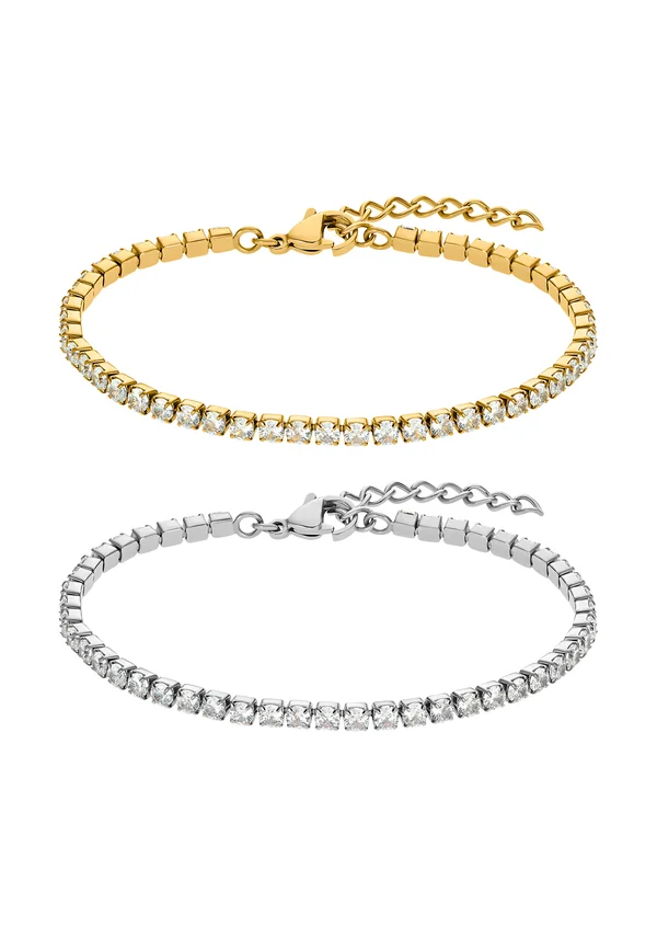 SET - Armband - goldfarbend