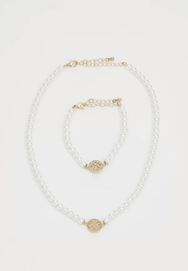 SET - Armband - shiny gold-coloured