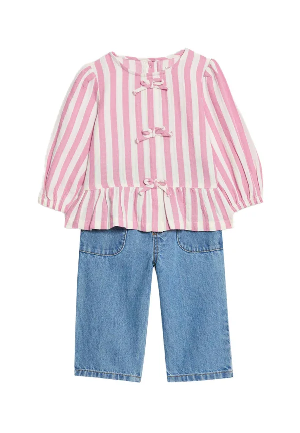 SET - Bluse - pink mix