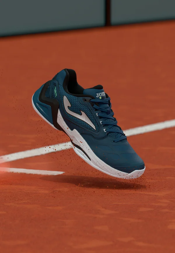 SET CLAY - Tennisschuh für Sandplätze - teal