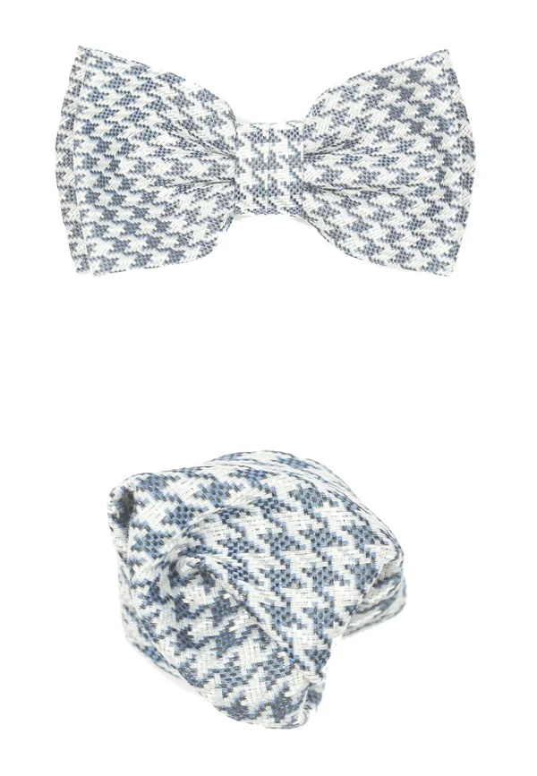 SET  - Einstecktuch - blau