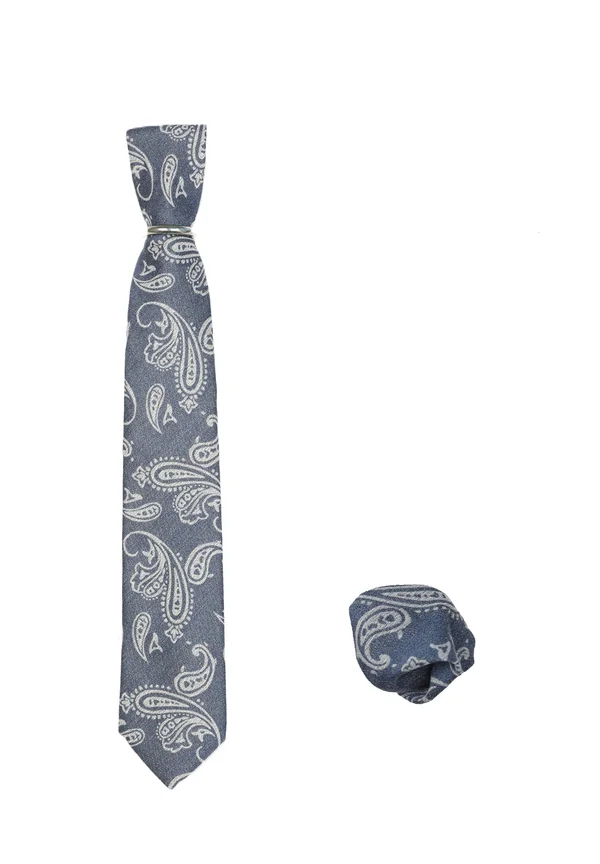 SET - Einstecktuch - blau