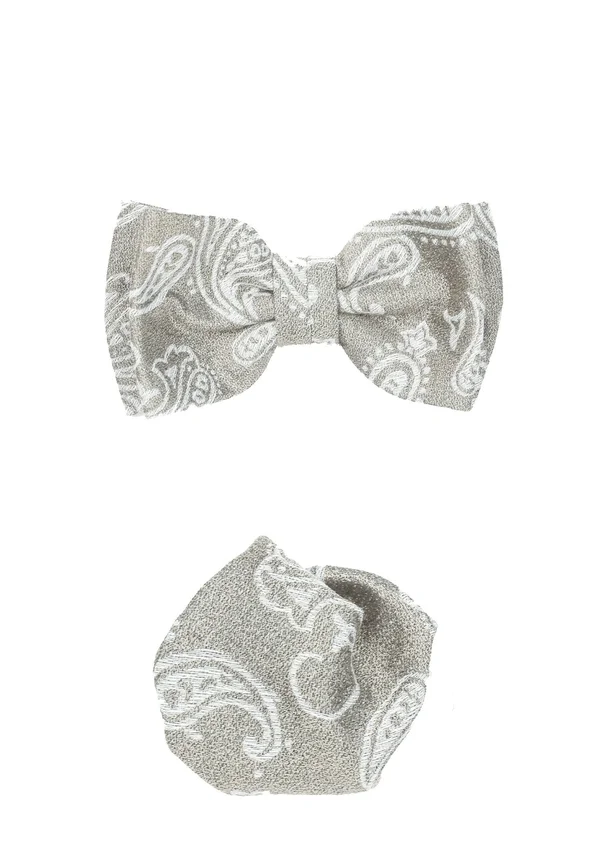 SET  - Einstecktuch - braun