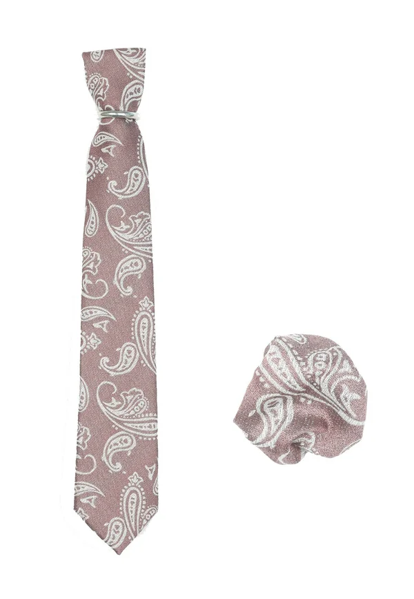 SET - Einstecktuch - rosa