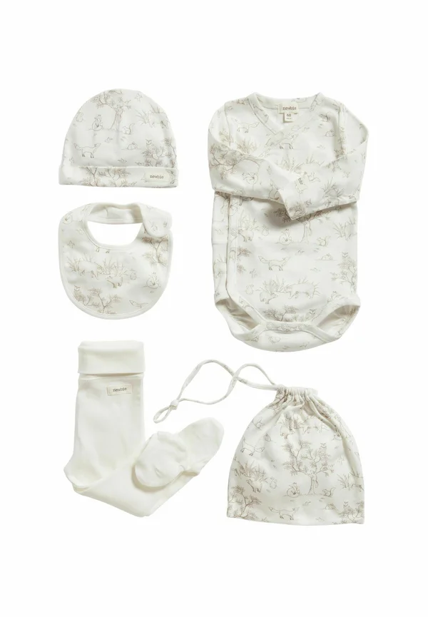 SET - Geschenk zur Geburt - off white