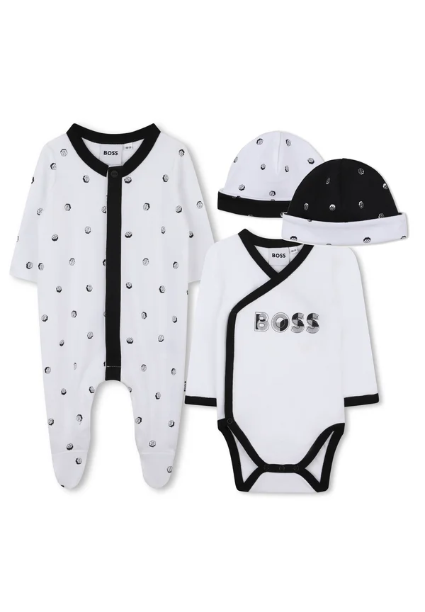 SET GIFT BOX - Mütze - white